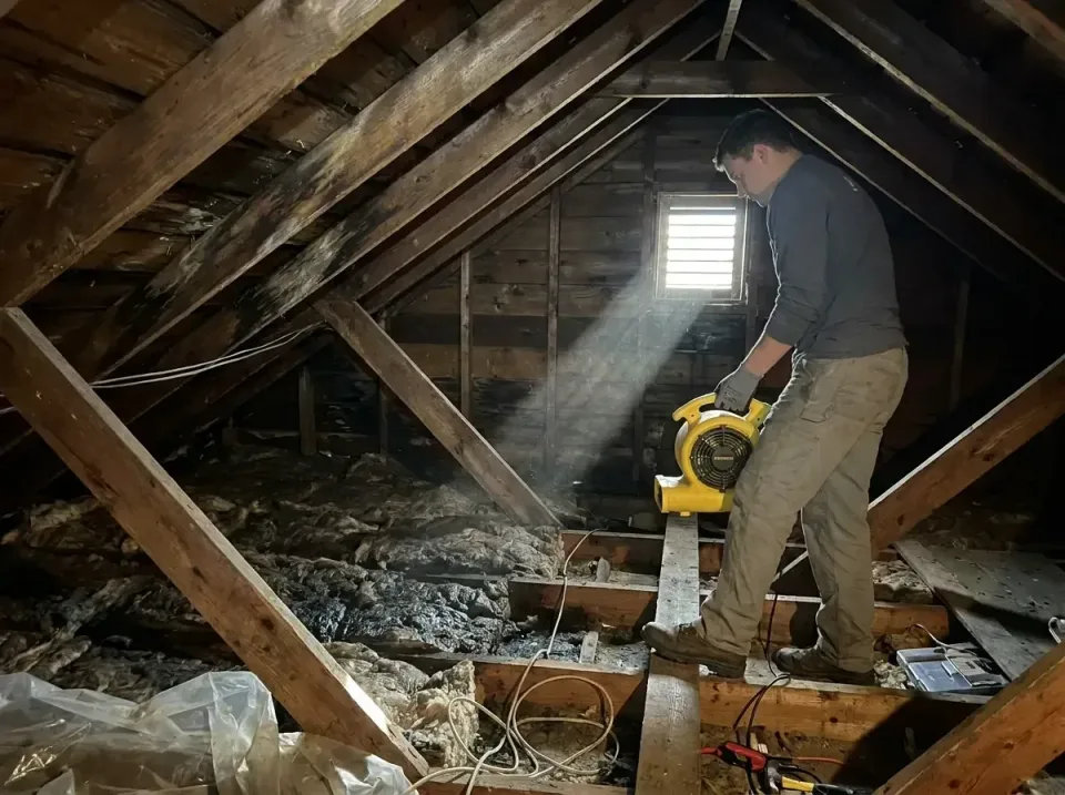 attic-water-damage-drying-proc-007 — frequently asked questions, Emergency Water Extraction & 24/7 Flood Response in Sisco H…